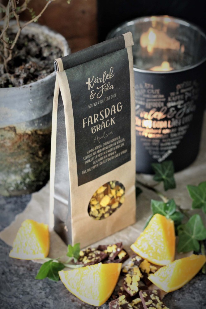 Chokladbräck Fars Dag - Majas lyktor/Barncancerfonden