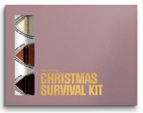 Christmas Survival Kit - Premium chokladpraliner frn Simply Chocolate