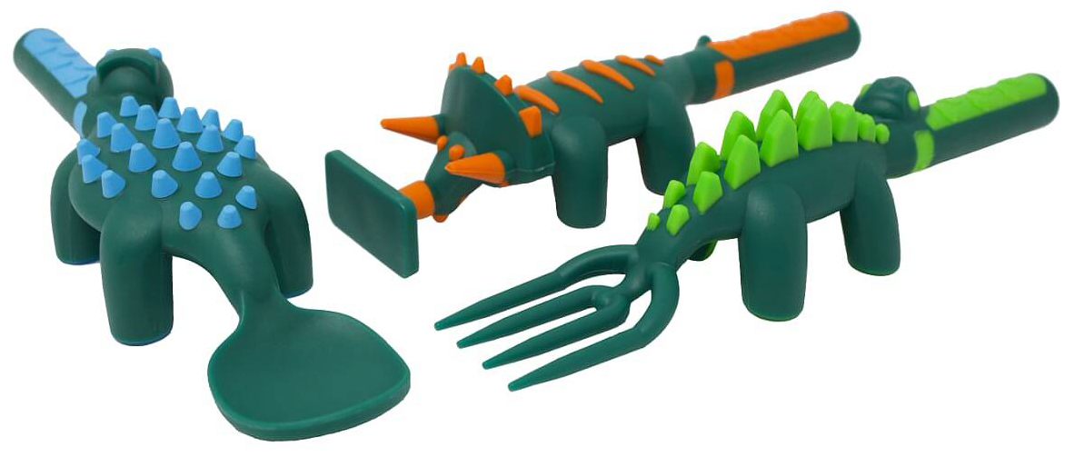 Constructive Eating - coola barnbestick som ser ut som Dinosaurier