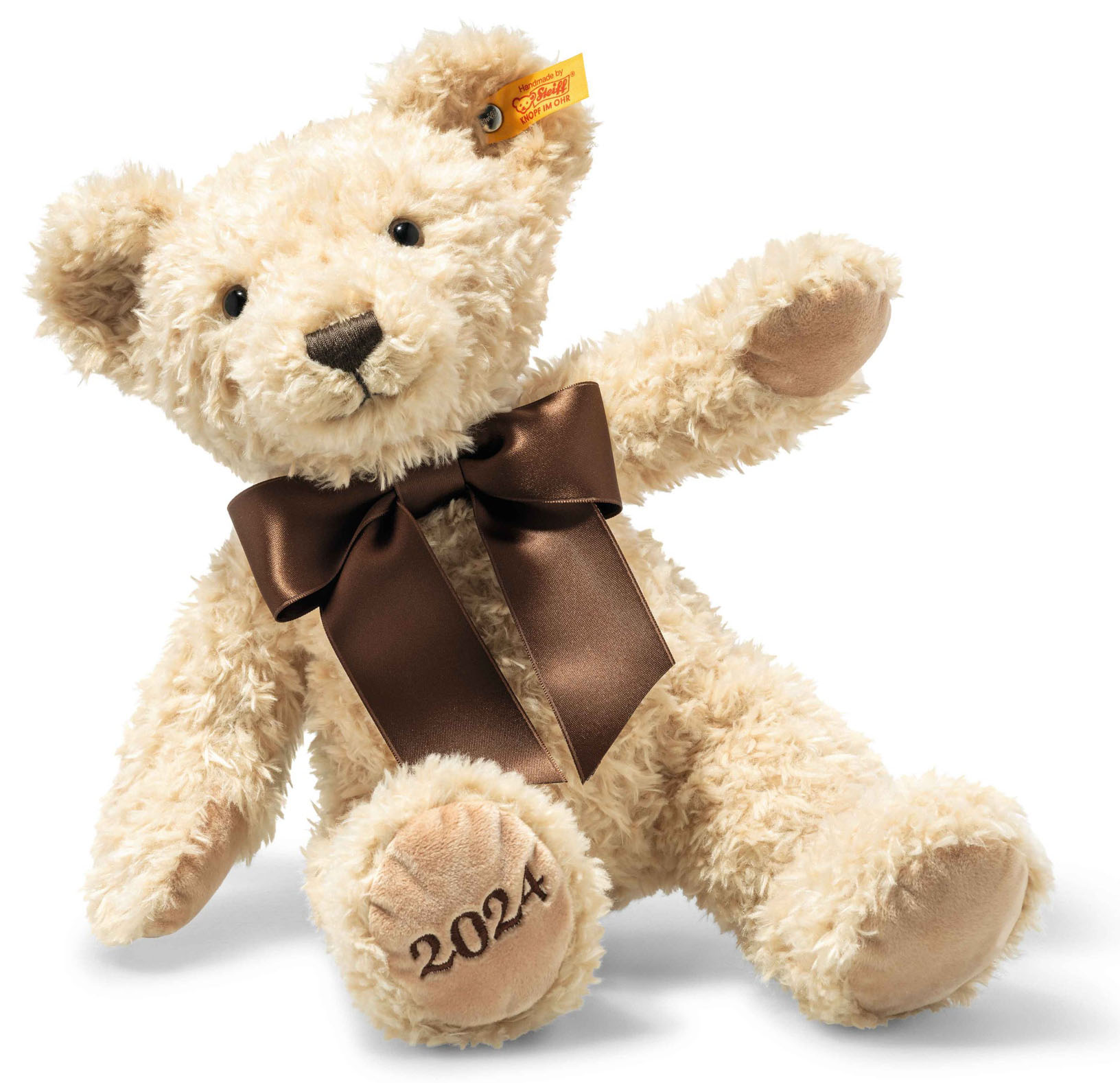 Cosy Year Bear 2024, 34cm - Steiff • Pryloteket