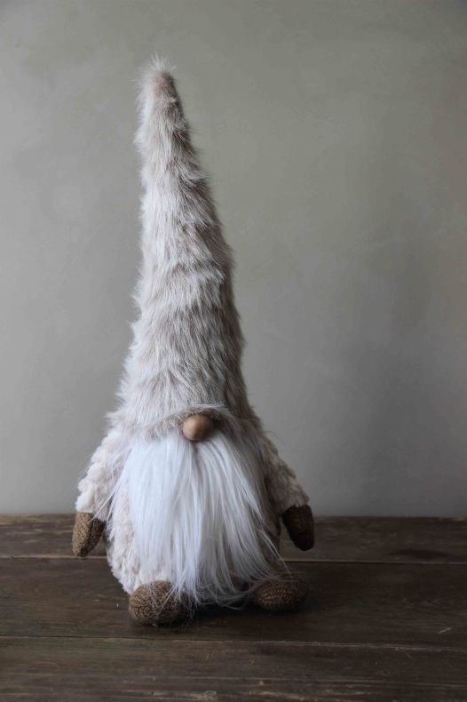 Tomte Cozy Santa Jolly, 44cm - Majas lyktor/ Barncancerfonden • Pryloteket