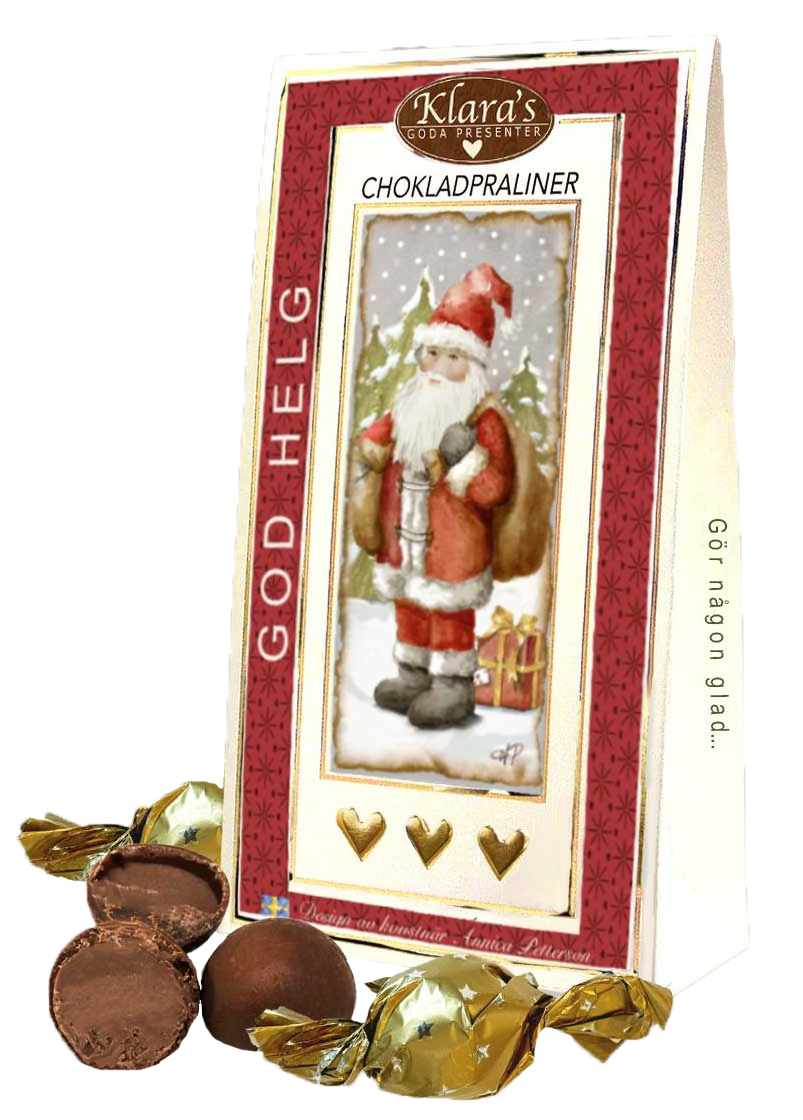 God Jul chokladpraliner, Tomtemotiv • Pryloteket