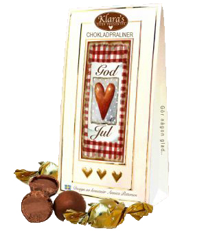 God Jul chokladpraliner, Hjärtanmotiv