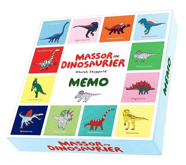 Dinosaurier Memoryspel