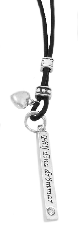 Följ dina drömmar, halsband från Odahl Design
