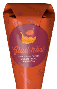 Glad höst strut från Åre Chokladfabrik