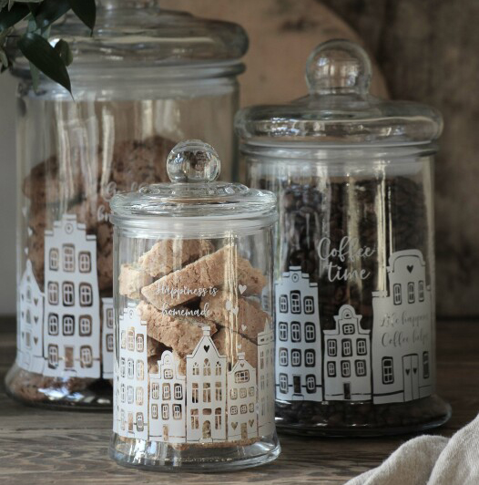 Glasburk Happiness is Homemade - Majas lyktor/ Barncancerfonden • Pryloteket