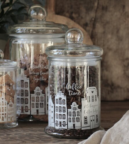 Glasburk Coffee Jar - Majas lyktor/ Barncancerfonden • Pryloteket
