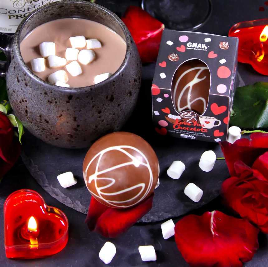 Gnaw Love You Chocolot (Chokladbomb) - varm choklad 