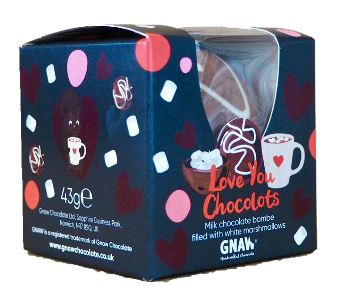 Gnaw Love You Chocolot (Chokladbomb) - varm choklad 
