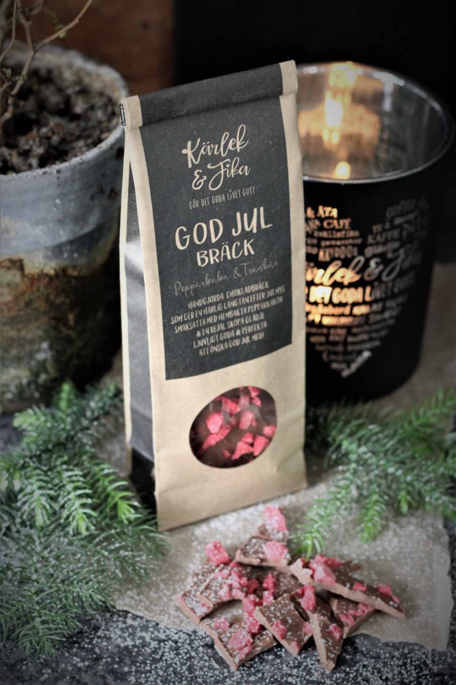 Chokladbräck God Jul - Majas lyktor/Barncancerfonden