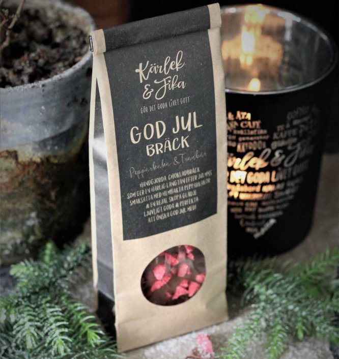 Chokladbräck God Jul - Majas lyktor/Barncancerfonden
