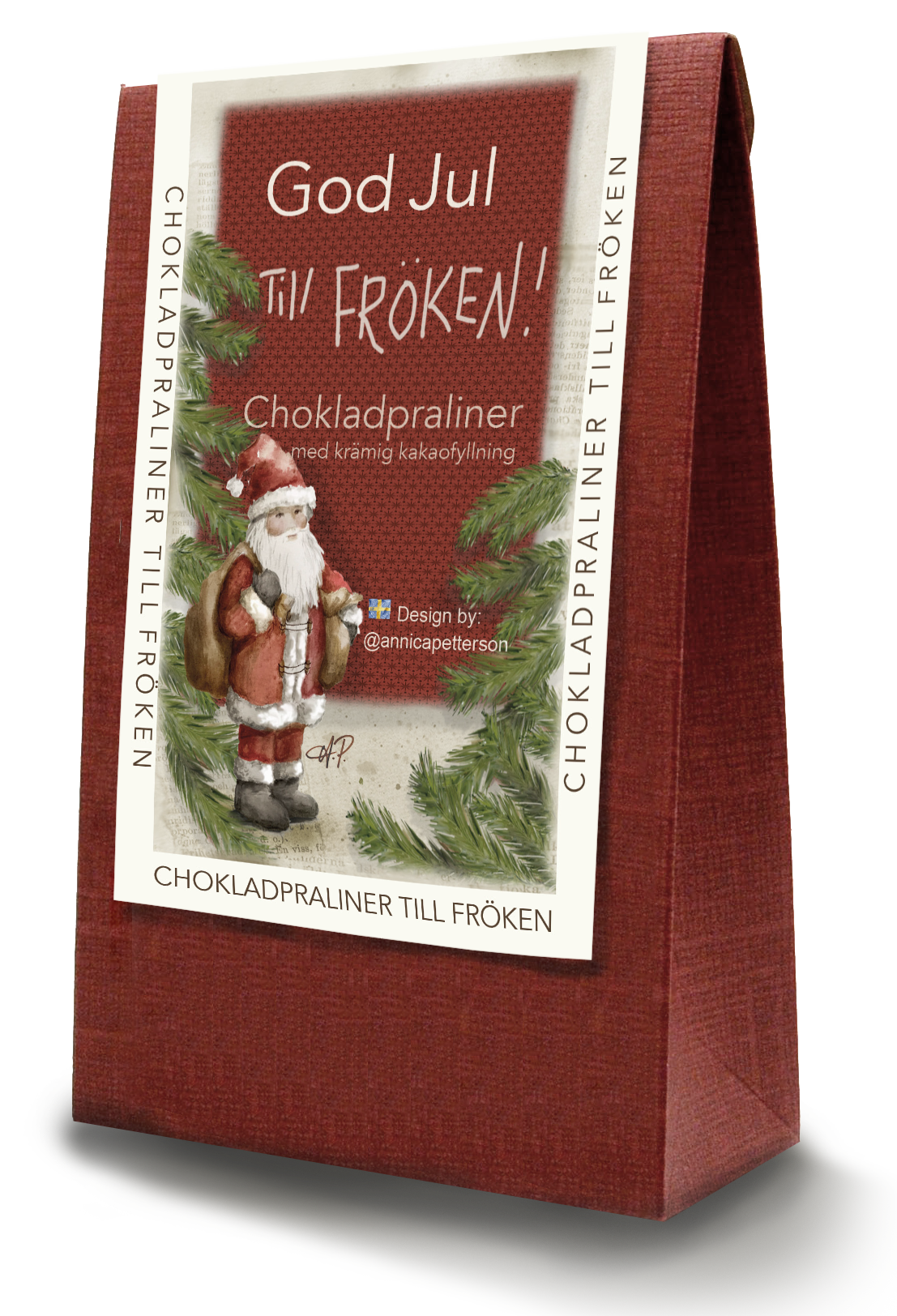 God Jul till Frken - Lyxiga chokladpraliner