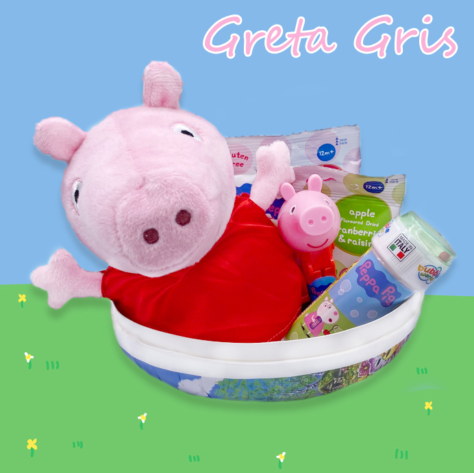 Påskägg Greta Gris (18cm)