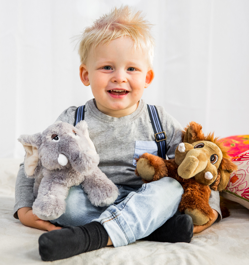 Habibi Plush Värmenalle Elefanten Elof - Habibi Plush