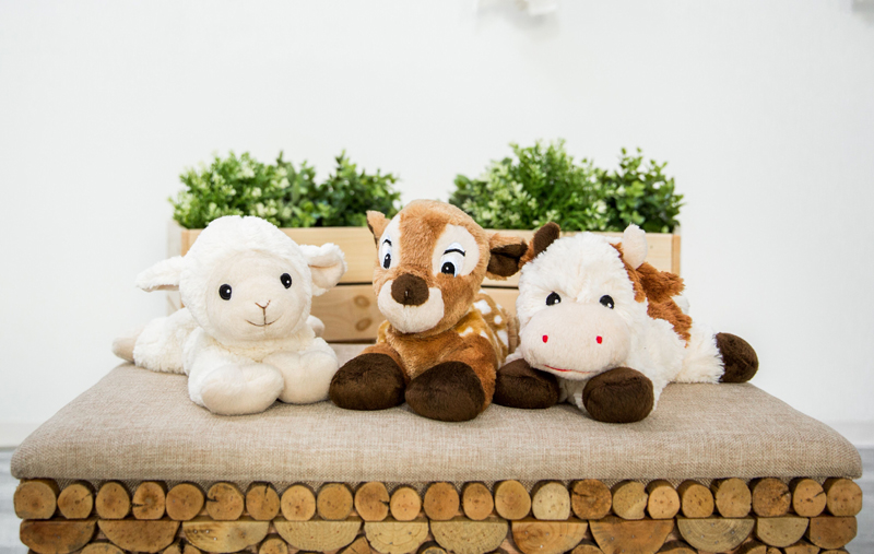 Habibi Plush Värmenalle Rådjuret Rosalie - Habibi Plush
