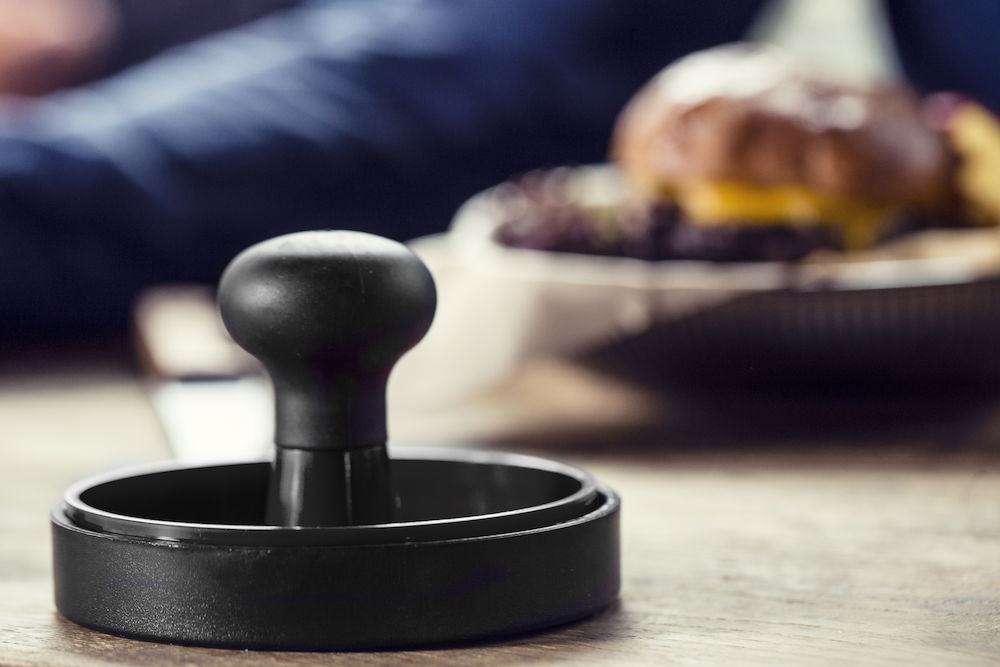 Hamburgerpress från Sagaform ger dig perfekt runda hamburgare