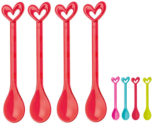 Happy Spoons, Hjärta (Susi) - Koziol (Flerfärgad) • Pryloteket