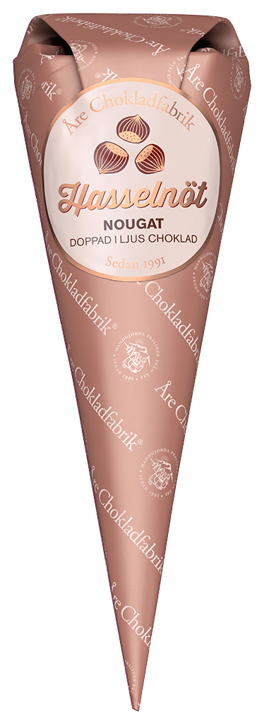Hasselnötsnougat - Choklad från Åre Chokladfabrik • Pryloteket