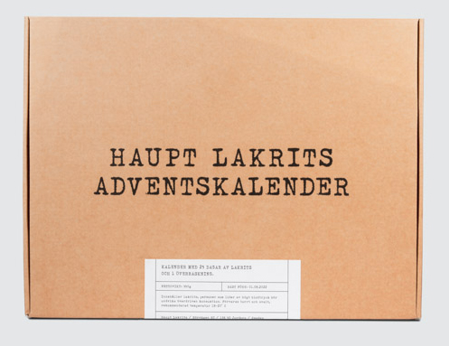 Haupt Lakrits Adventskalender 2021