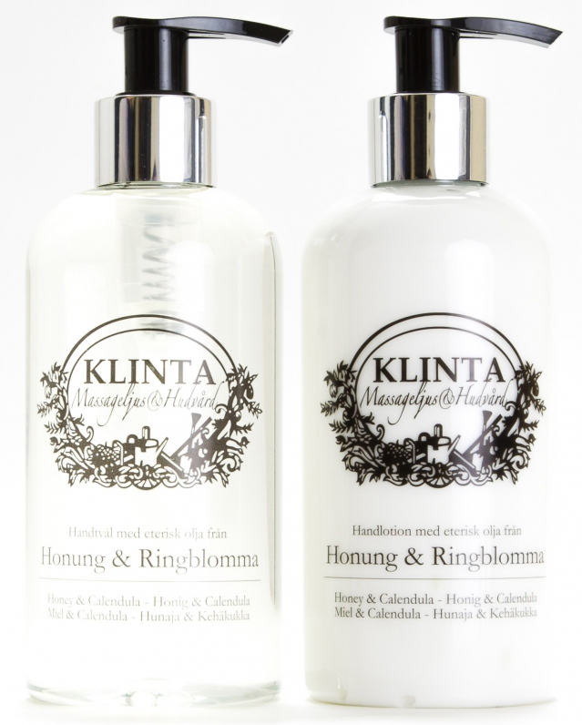 Presentset Handtvål & Handlotion från Klinta