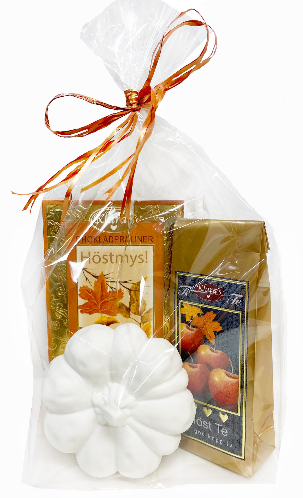 Presentset i cellofan Höstmys
