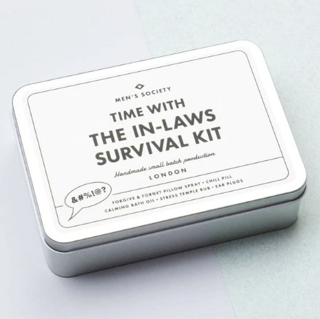 Time with the in laws survival kit