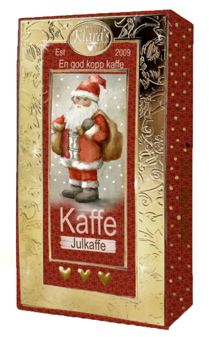 Julkaffe med tomtemotiv - Klaras Goda Presenter
