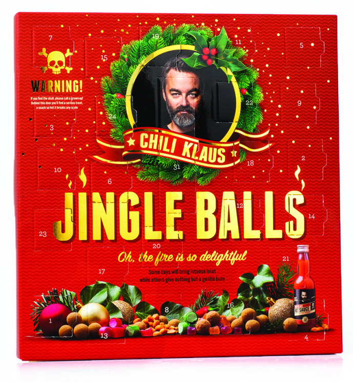 Julkalender Chilipraliner frn Chili Klaus (Adventskalender 2020)