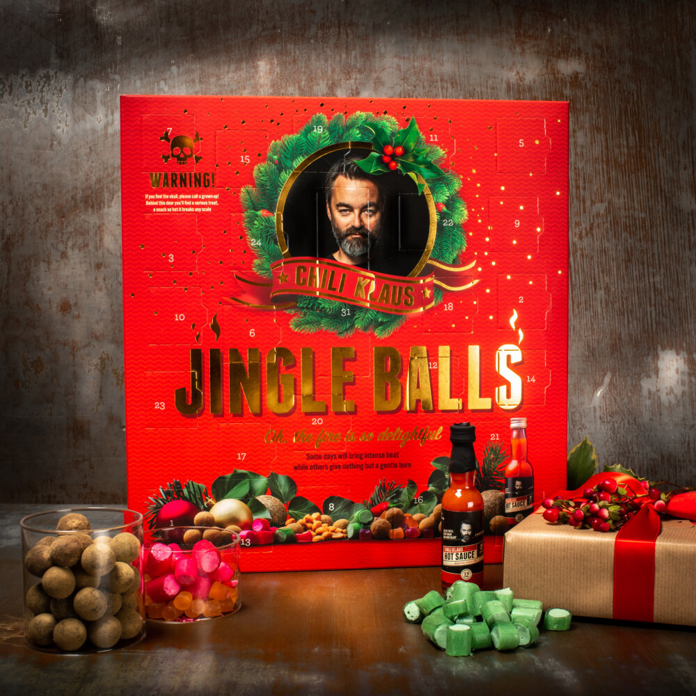 Julkalender Chilipraliner från Chili Klaus (Adventskalender 2020)