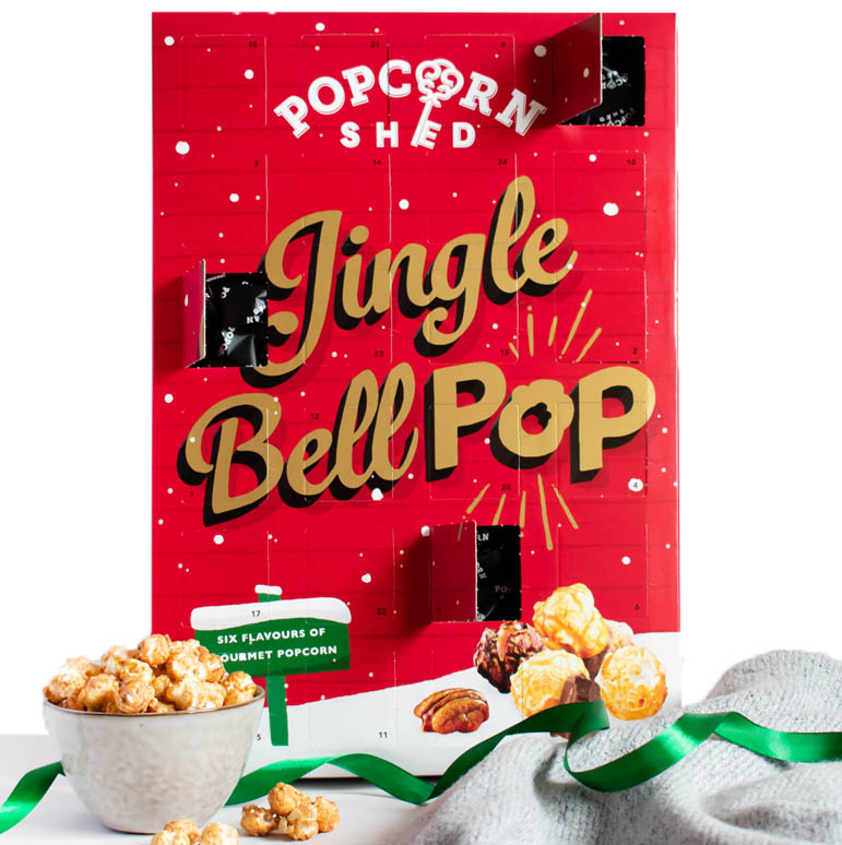 Jingle Bell Pop - Adventskalender med popcorn • Pryloteket