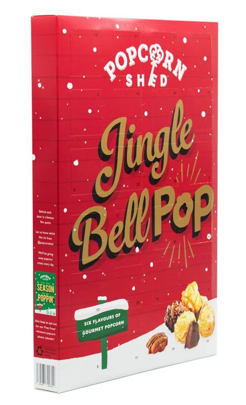 Jingle Bell Pop - Adventskalender med popcorn (Popcorn Shed)