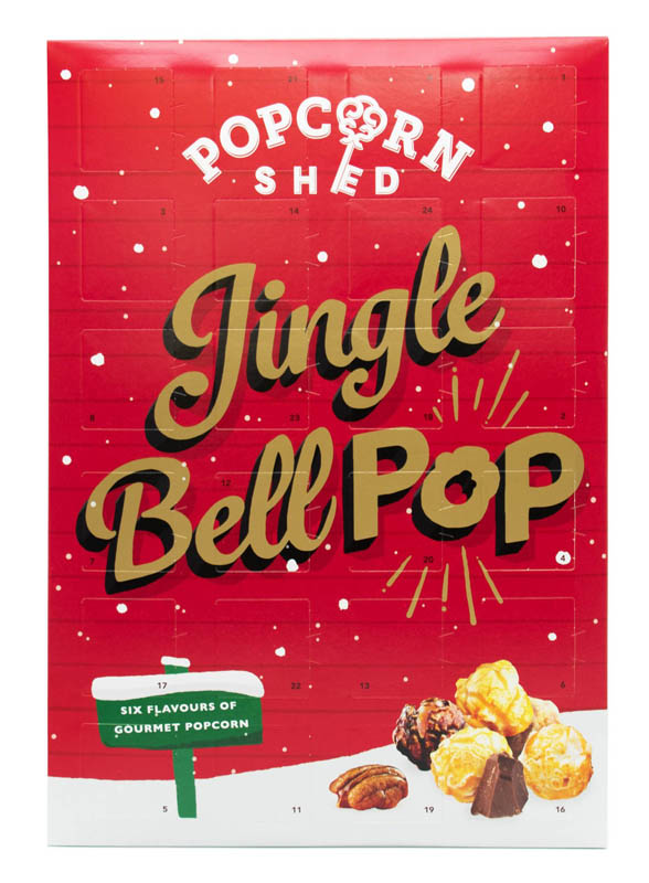 Jingle Bell Pop - Adventskalender med popcorn (Popcorn Shed)