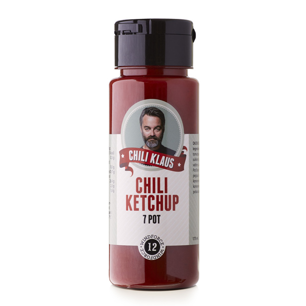 Chili Klaus Ketchup 7 Pot (vindstyrka 12) från Chili Klaus