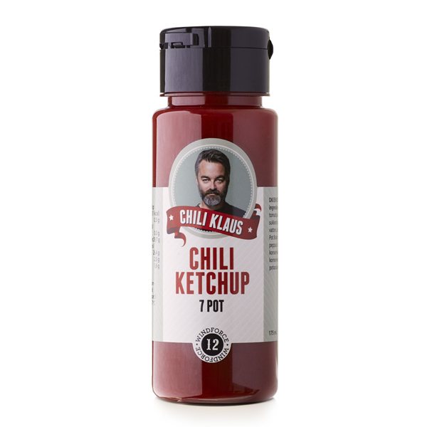 Chili Klaus Ketchup 7 Pot (vindstyrka 12) frn Chili Klaus