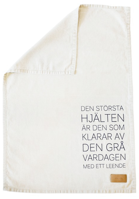 Kökshandduk Största hjälten - Ernst Kirchsteiger