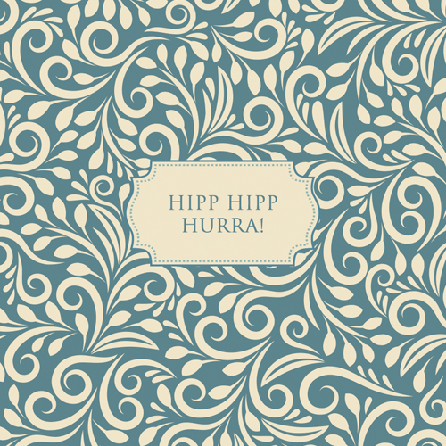 Kort "Hipp Hipp Hurra" • Pryloteket