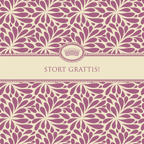 Kort "Stort Grattis" • Pryloteket