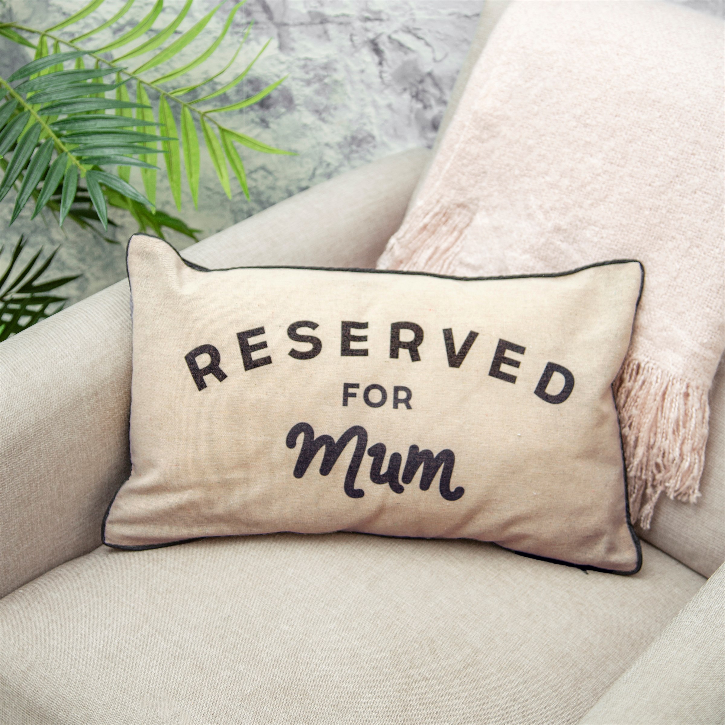 Kudde "Reserved for mum" • Pryloteket