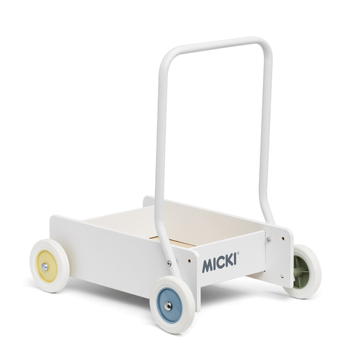 Lära gå vagn (pastell) från Micki leksaker