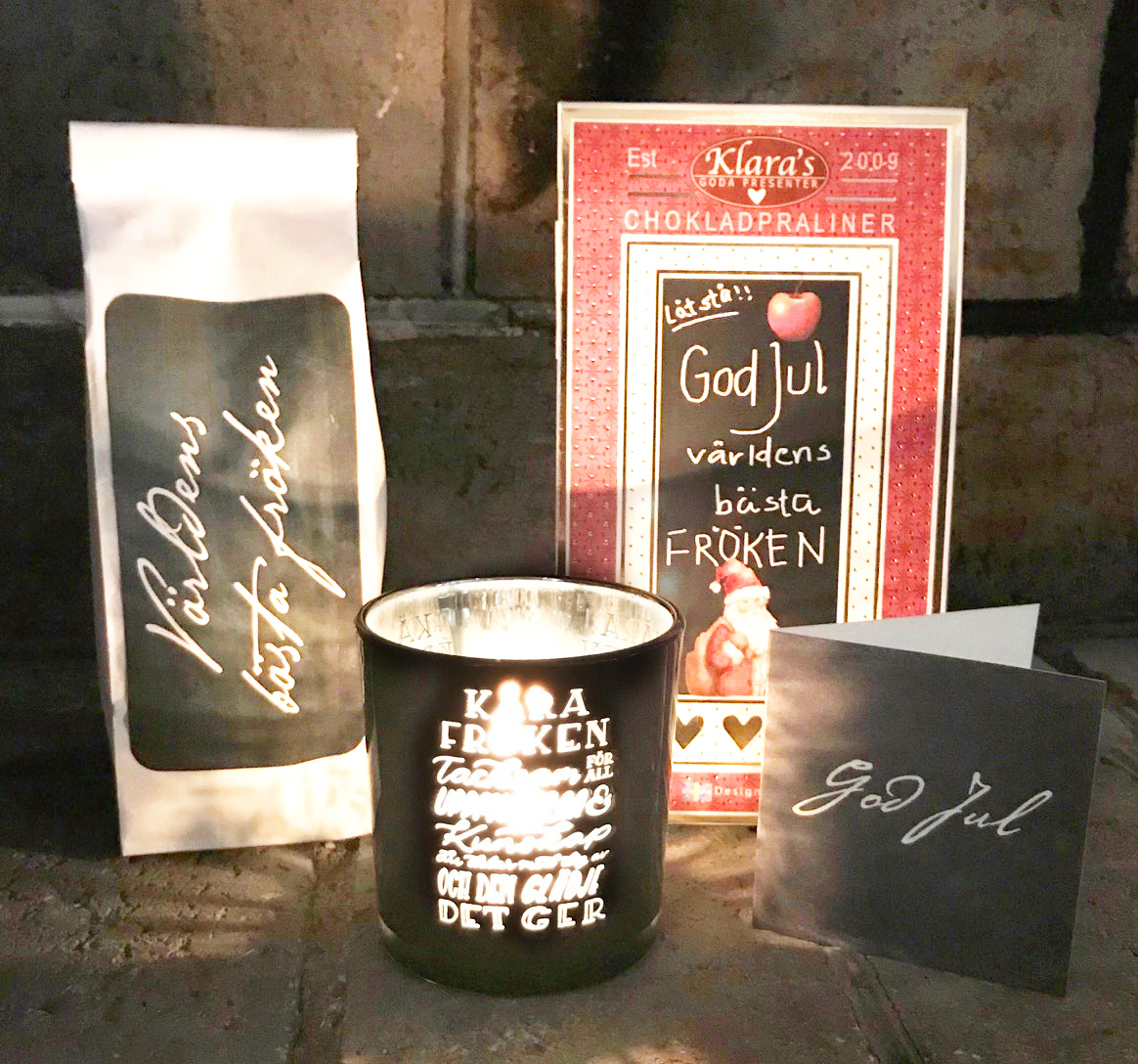 Lilla God Jul-paketet till Fröken