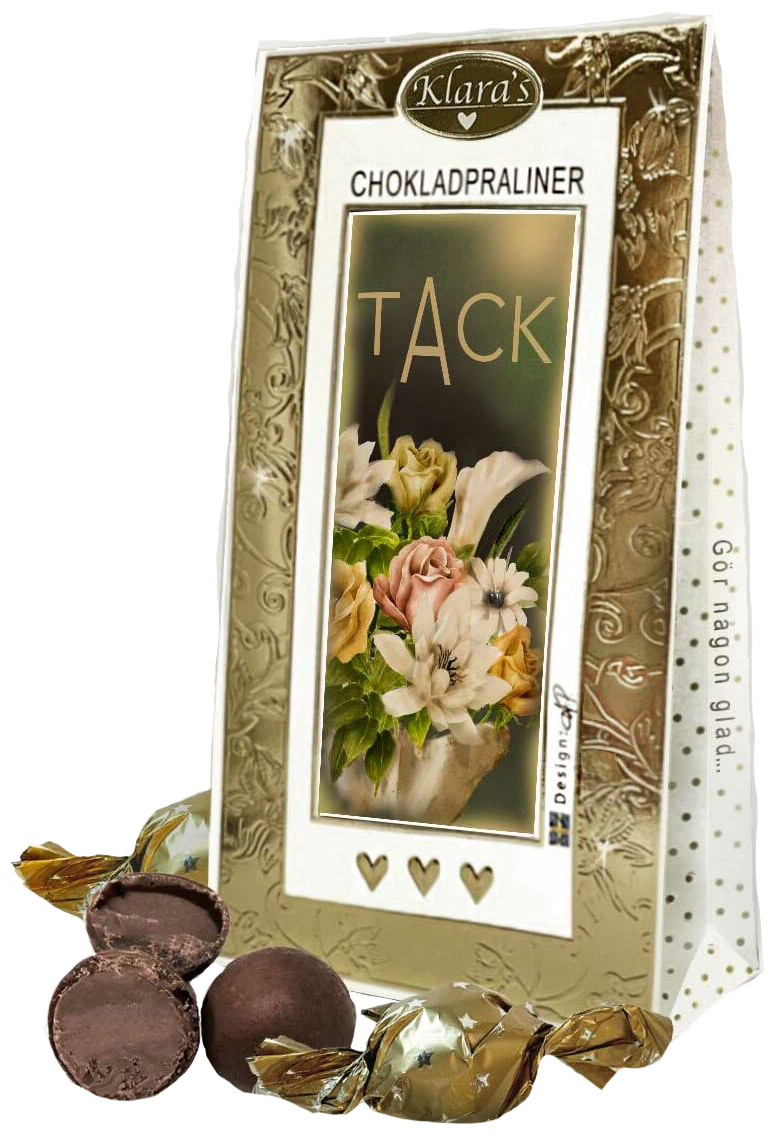 Tack - Lyxiga chokladpraliner • Pryloteket