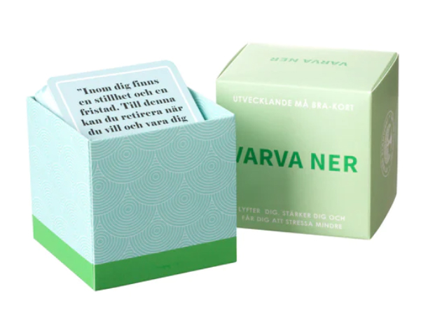 Må bra-kort: Varva Ner