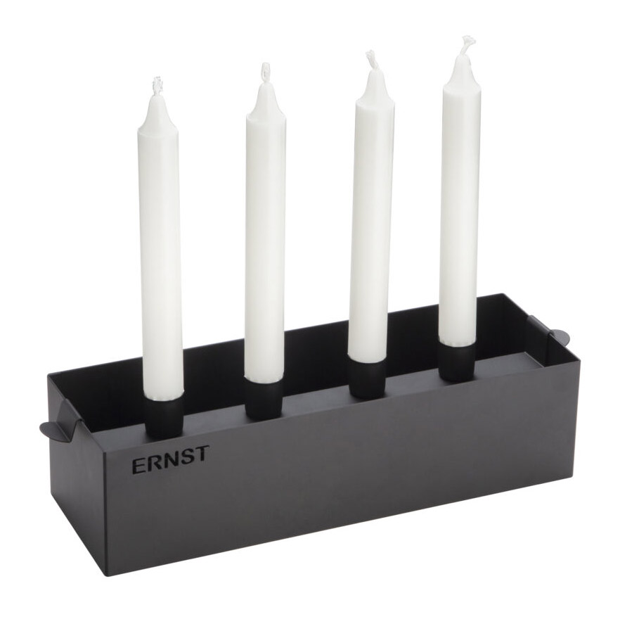 Adventsljusstake Metall (4 ljus) - Ernst Kirchsteiger