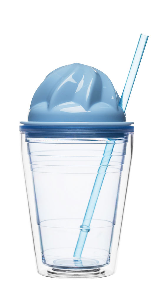 Sweet Milkshakemugg med sugrör från Sagaform