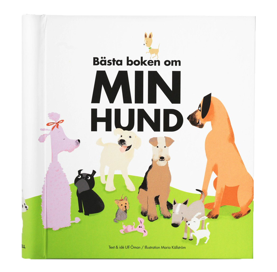 Bästa boken om min hund - Fyll-i-bok om hunden