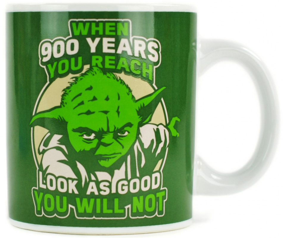 Mugg Yoda 900 years (Star Wars)