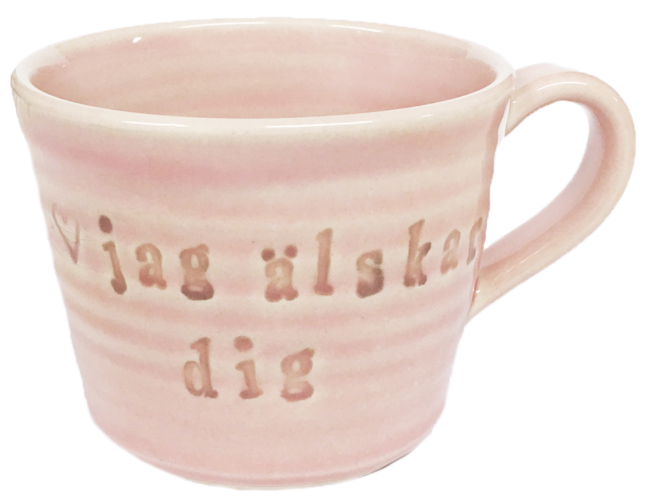 Mugg Jag älskar dig från Puss Puss Company