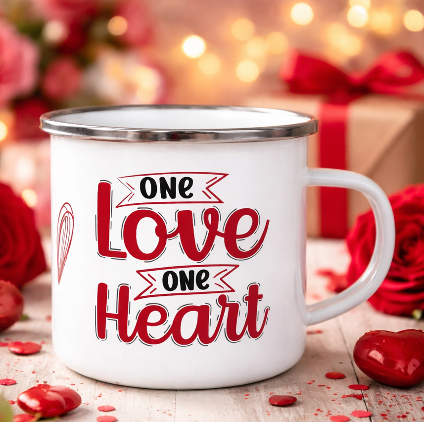 Mugg One love One Heart