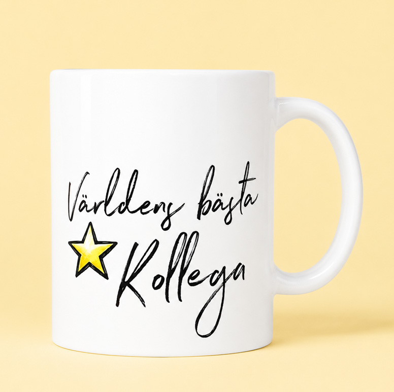 Mugg Världens bästa Kollega 